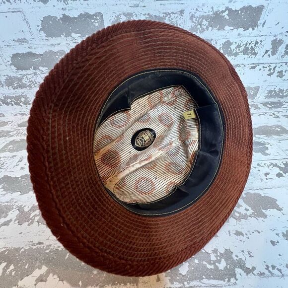 campus hats smartly fashioned corduroy fadora - Picture 4 of 4